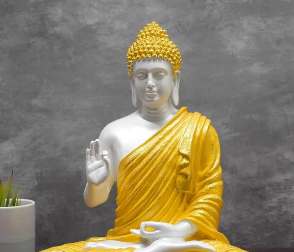 Yellow_Meditating_Blessing_Buddha_Resin_Statue_(37_X_22_X_10_Cm)