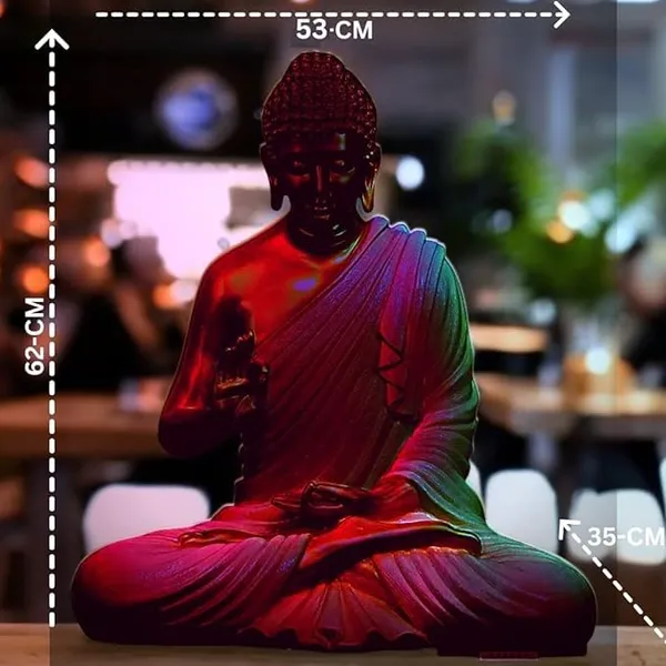 Metallic_Meditating_Blessing_Buddha_Resin_Statue_(61_X_37_X_21_Cm)