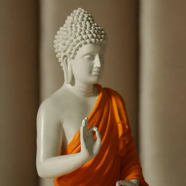 Orange_Meditating_Blessing_Buddha_Resin_Statue_(61_X_37_X_18_Cm)