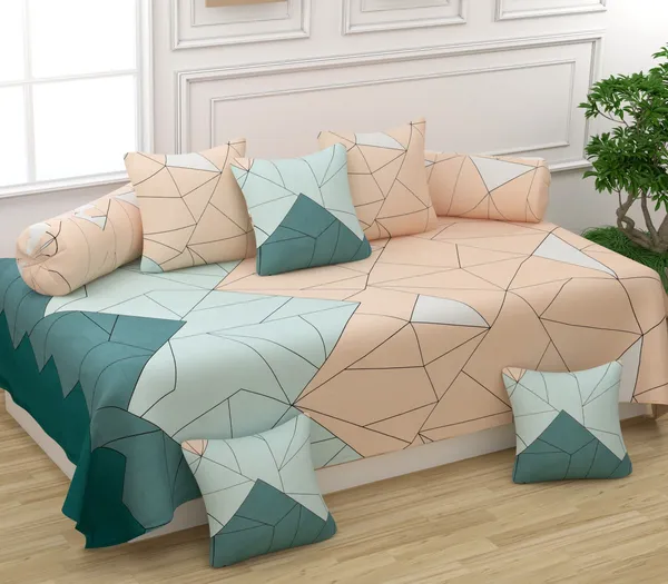 Super_Soft_Glace_Cotton_Early_Teenage_Prints_Diwan_Set_For_Living_Room,_Diwan_Set_Covers_Cotton,_8Pc-_Broken_Tiles