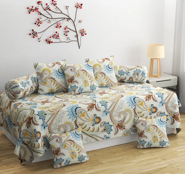 Super_Soft_Glace_Cotton_Autumn_Fall_Prints_Diwan_Set_For_Living_Room,_Diwan_Set_Covers_Cotton,_8Pc-_Flowery_Maze_Cream