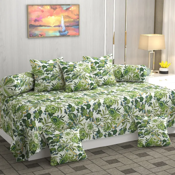 Super_Soft_Glace_Cotton_Leafy_Gardens_Diwan_Set_For_Living_Room,_Diwan_Set_Covers_Cotton,_8Pc-_Morning_Grass