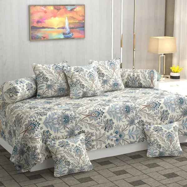 Super_Soft_Glace_Cotton_Spring_Prints_Diwan_Set_For_Living_Room,_Diwan_Set_Covers_Cotton,_8Pc-_Soothing_Blue