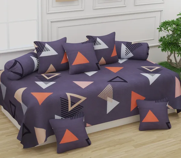 Super_Soft_Glace_Cotton_Geometrical_Prints_Diwan_Set_For_Living_Room,_Diwan_Set_Covers_Cotton,_8Pc-_Triangles_Overlap