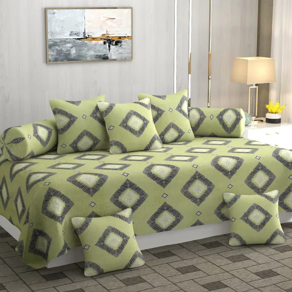 Super_Soft_Glace_Cotton_Geometrical_Prints_Diwan_Set_For_Living_Room,_Diwan_Set_Covers_Cotton,_8Pc-_Tropical_Squares.