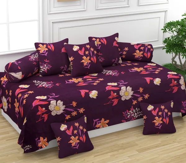 Super_Soft_Glace_Cotton_Leafy_Gardens_Diwan_Set_For_Living_Room,_Diwan_Set_Covers_Cotton,_8Pc-_Wine_Orchards