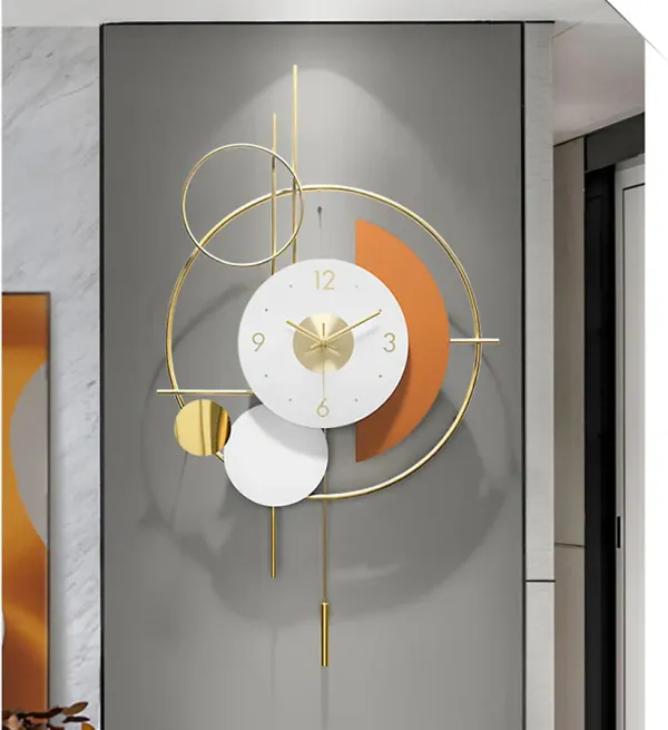 Geometric_Metal_Wall_Clock