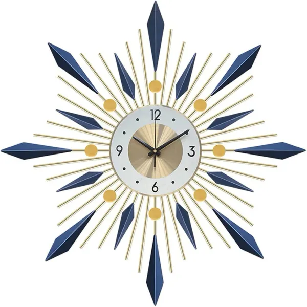 Large_Wall_Clock_Metal_Decorative_Clock-Blue