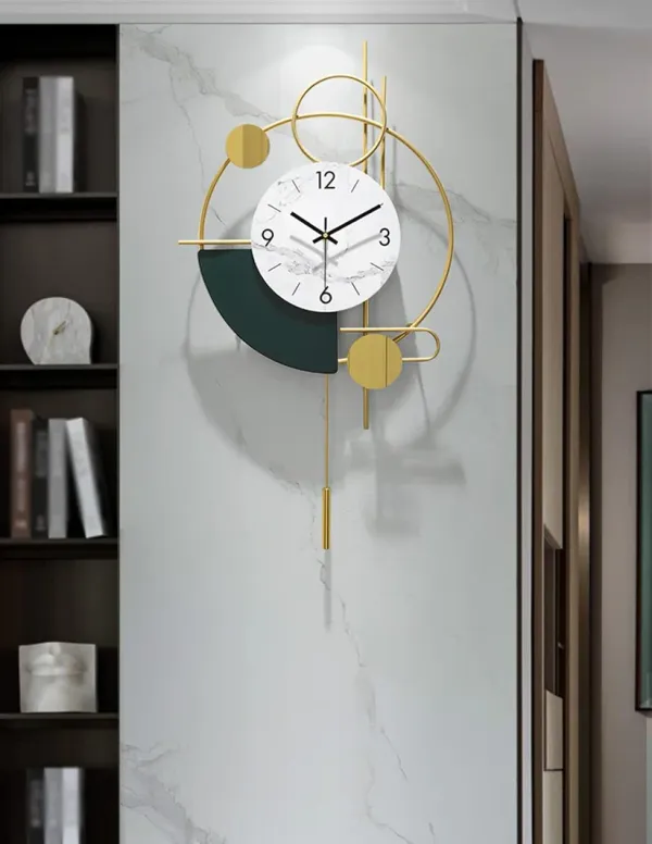 Modern_Creative_Metal_Wall_Clock-Golden