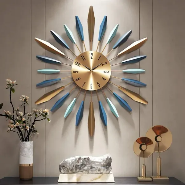 Nordic_Wall_Clock_Metal_Decorative,_Mid_Century_Silent_Non-Ticking_Big_Clock