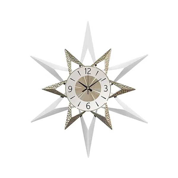 Wall_Clock_3D_Mid-Century_Starburst_Design-White