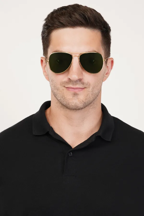 Green_Stainless_Steel_Round_Sunglass_For_Men