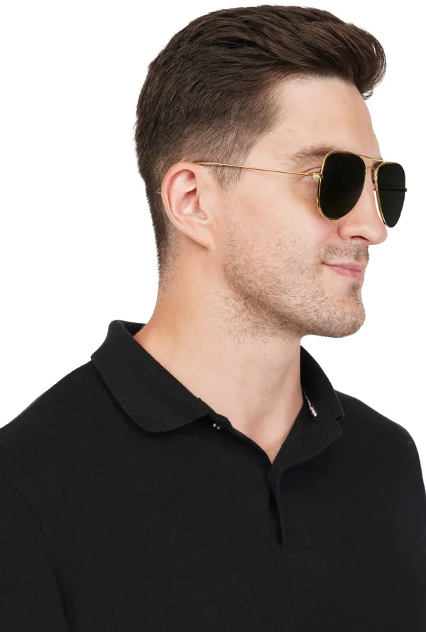 Green_Stainless_Steel_Round_Sunglass_For_Men