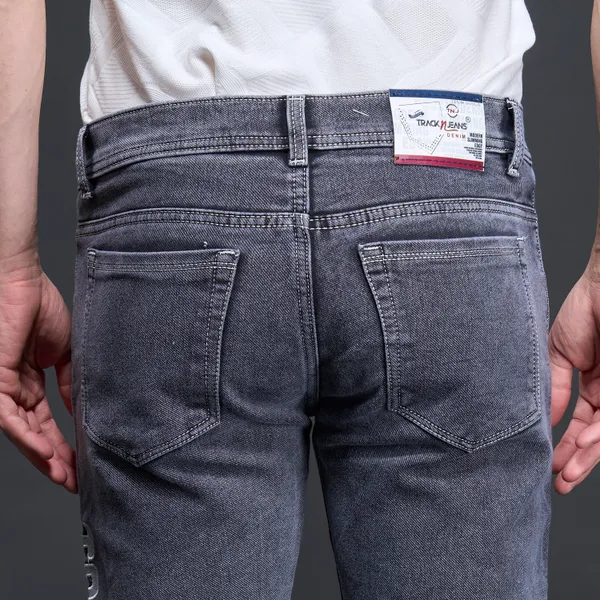 Grey_Cotton_Blend_Slim_Fit_Jeans_For_Men_With_Diagonal_Pocket