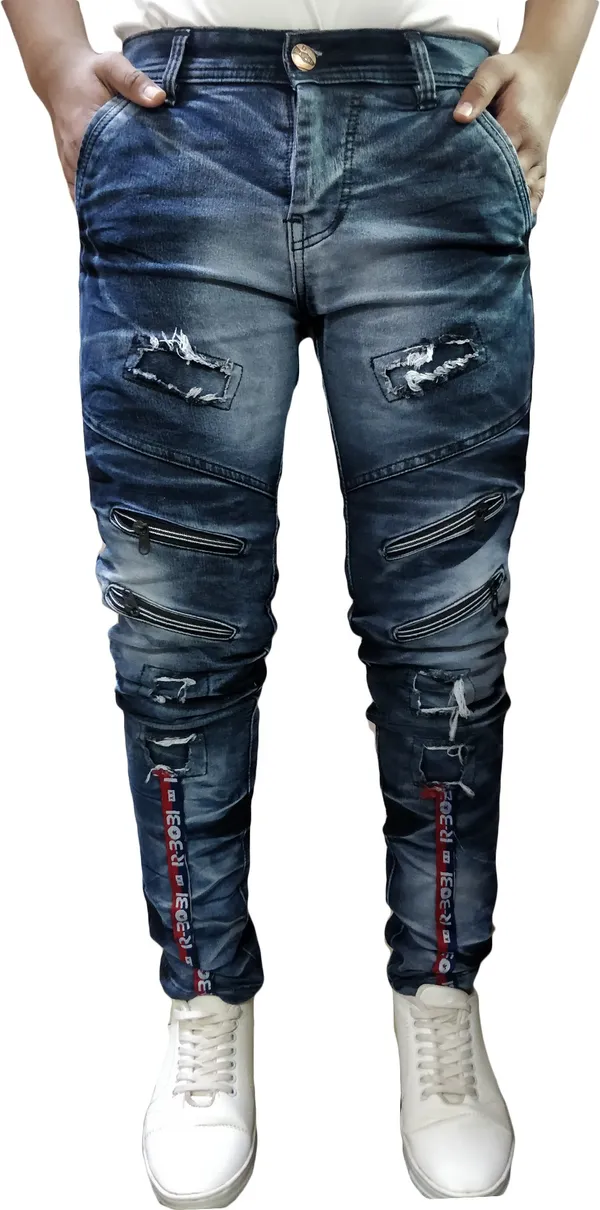 Dark_Blue_Cotton_Blend_Slim_Fit_Jeans_For_Men_With_Diagonal_Pocket