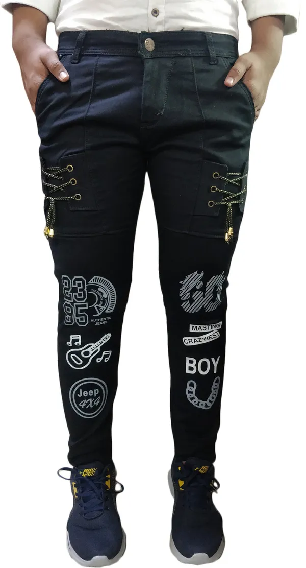 Black_Cotton_Blend_Slim_Fit_Jeans_For_Men_With_Diagonal_Pocket
