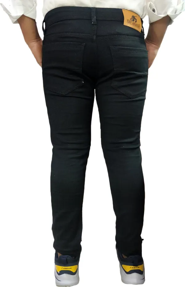 Black_Cotton_Blend_Slim_Fit_Jeans_For_Men_With_Diagonal_Pocket