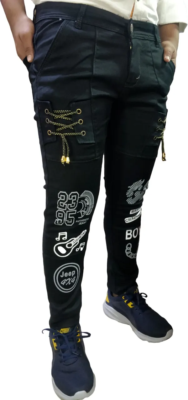 Black_Cotton_Blend_Slim_Fit_Jeans_For_Men_With_Diagonal_Pocket