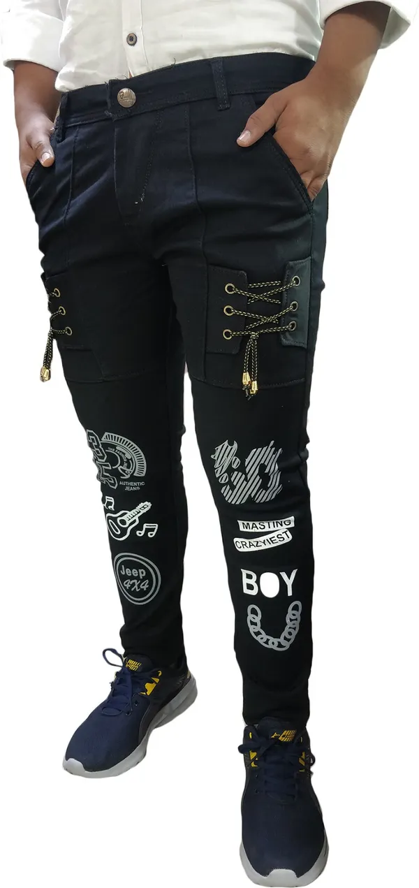 Black_Cotton_Blend_Slim_Fit_Jeans_For_Men_With_Diagonal_Pocket