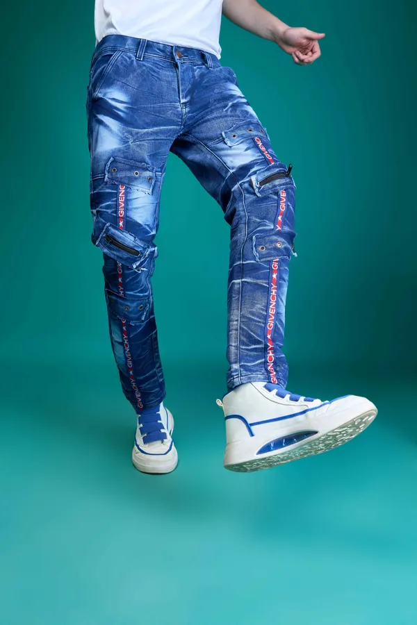 Dark_Blue_Cotton_Blend_Slim_Fit_Jeans_For_Men_With_Diagonal_Pocket