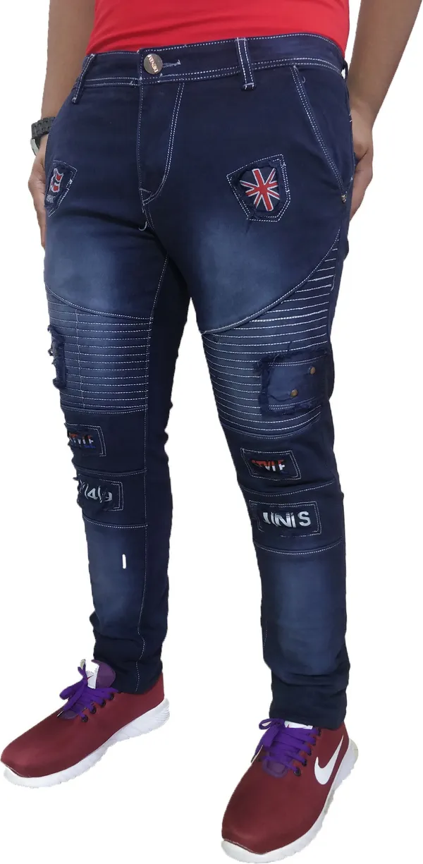 Dark_Blue_Cotton_Blend_Slim_Fit_Jeans_For_Men_With_Diagonal_Pocket