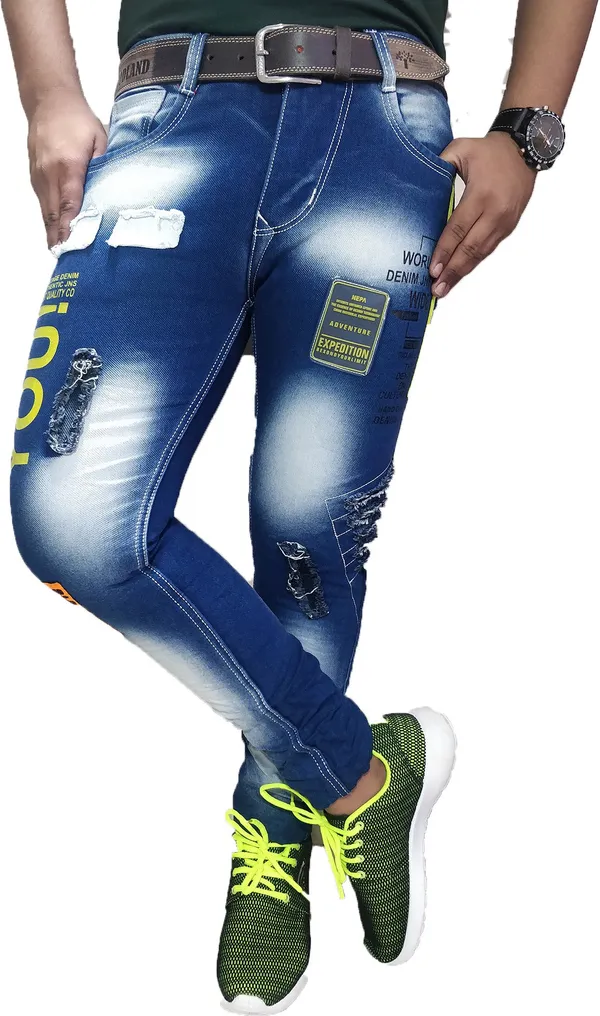 Dark_Blue_Cotton_Blend_Slim_Fit_Jeans_For_Men_With_Diagonal_Pocket