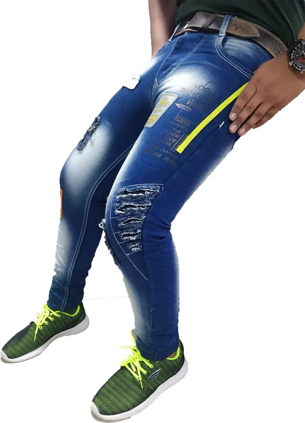 Dark_Blue_Cotton_Blend_Slim_Fit_Jeans_For_Men_With_Diagonal_Pocket