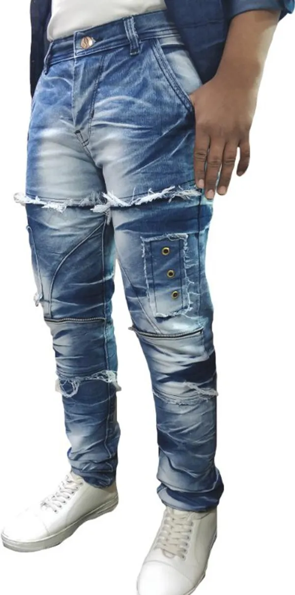 Dark_Blue_Cotton_Blend_Slim_Fit_Jeans_For_Men_With_Diagonal_Pocket