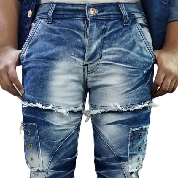 Dark_Blue_Cotton_Blend_Slim_Fit_Jeans_For_Men_With_Diagonal_Pocket