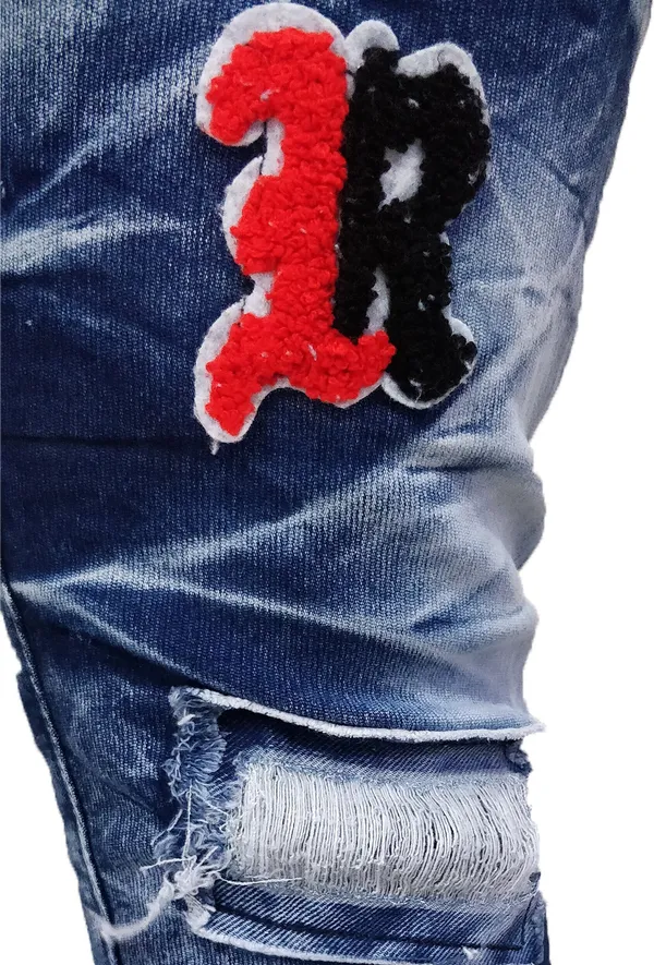 Light_Blue_Cotton_Blend_Slim_Fit_Jeans_For_Men_With_Diagonal_Pocket