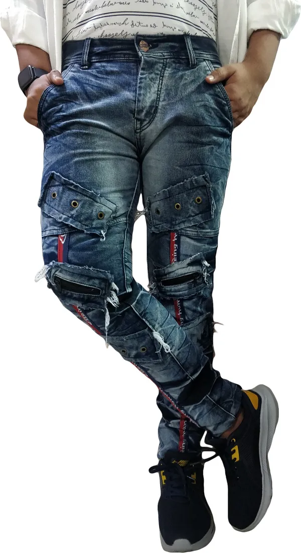 Black_Cotton_Blend_Slim_Fit_Jeans_For_Men_With_Diagonal_Pocket