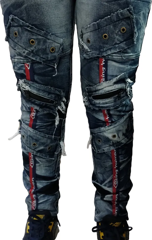 Black_Cotton_Blend_Slim_Fit_Jeans_For_Men_With_Diagonal_Pocket