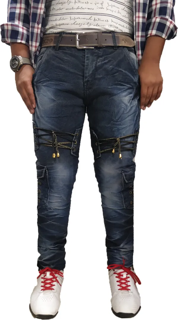 Black_Cotton_Blend_Slim_Fit_Jeans_For_Men_With_Diagonal_Pocket