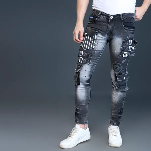 Black_Cotton_Blend_Slim_Fit_Jeans_For_Men_With_Diagonal_Pocket