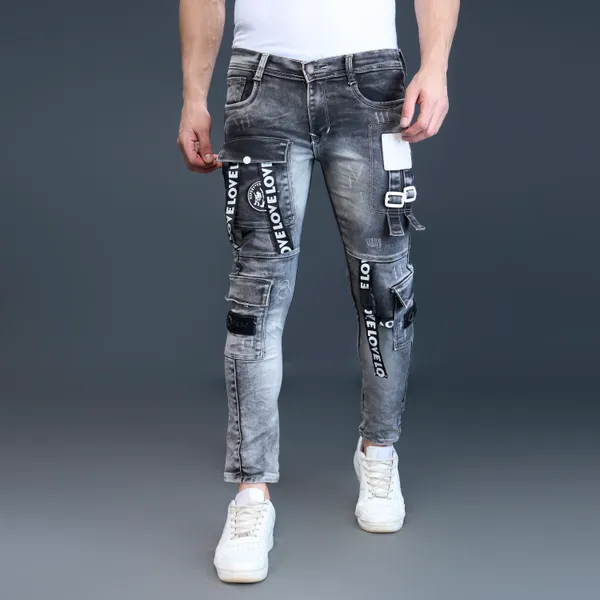 Grey_Cotton_Blend_Slim_Fit_Jeans_For_Men_With_Diagonal_Pocket