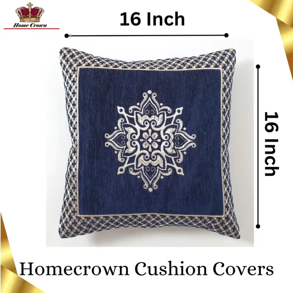Set_Of_5_Blue_Velvet_Cushion_Covers_|_Floral_Covers_For_Sofa_&_Couch
