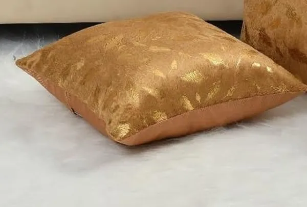 Set_Of_3_Golden_Velvet_Cushion_Covers_|_Feather_Print_Soft_Faux_Fur_Cushion_Covers_For_Sofa_&_Couch