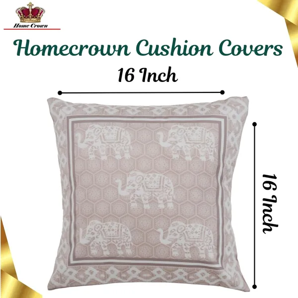 Set_Of_5_Cream__Velvet_Cushion_Covers_Elephant_Print_Decorative_Throw_Pillow_Covers_For_Sofa_Couch_Bed_And_Living_Room