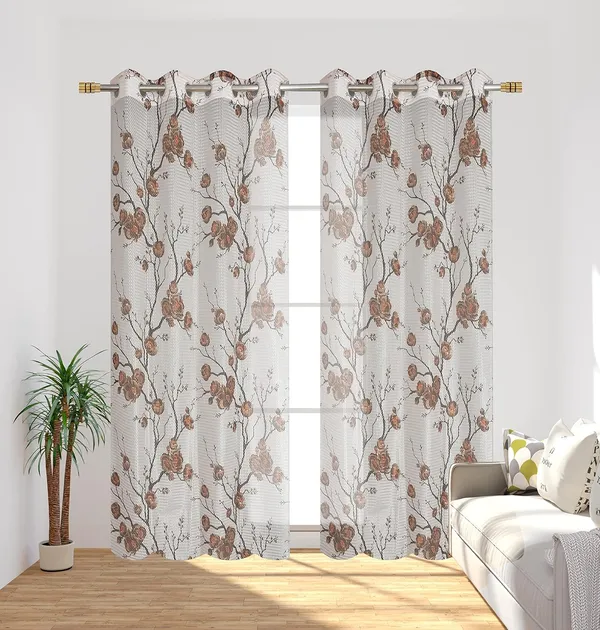 Set_Of_2_Coffee_Tissue_Net_Fabric_Floral_Curtains_Flower_Print_Curtains_For_Living_Room_Bedroom_Offices