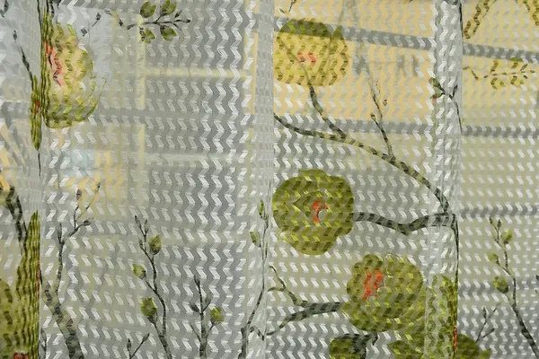 Set_Of_2_Green_Tissue_Net_Fabric_Floral_Curtains_Flower_Print_Curtains_For_Living_Room_Bedroom_Offices