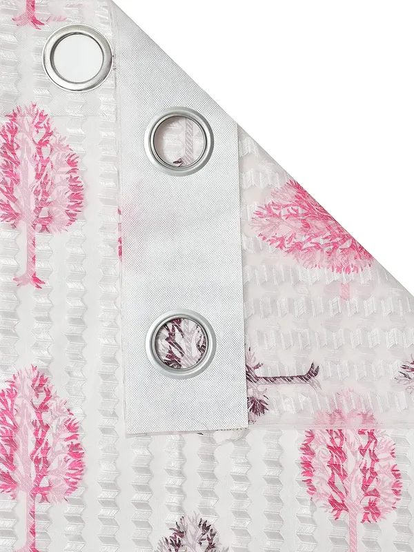 Set_Of_2_Wine_Tissue_Net_Floral_Curtains_|_For_Living_Room_Bedroom_Offices