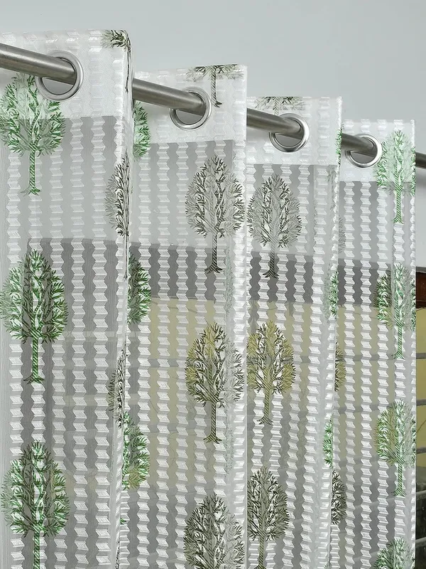 Set_Of_2_Green_Tissue_Net_Fabric_Floral_Curtains_Flower_Print_Curtains_For_Living_Room_Bedroom_Offices