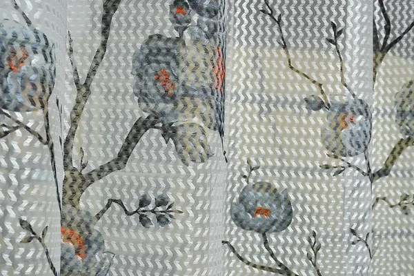Set_Of_2_Grey_Tissue_Net_Fabric_Floral_Curtains_Flower_Print_Curtains_For_Living_Room_Bedroom_Offices