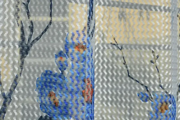 Set_Of_2_Aqua_Tissue_Net_Floral_Curtains_|_For_Living_Room_Bedroom_Offices