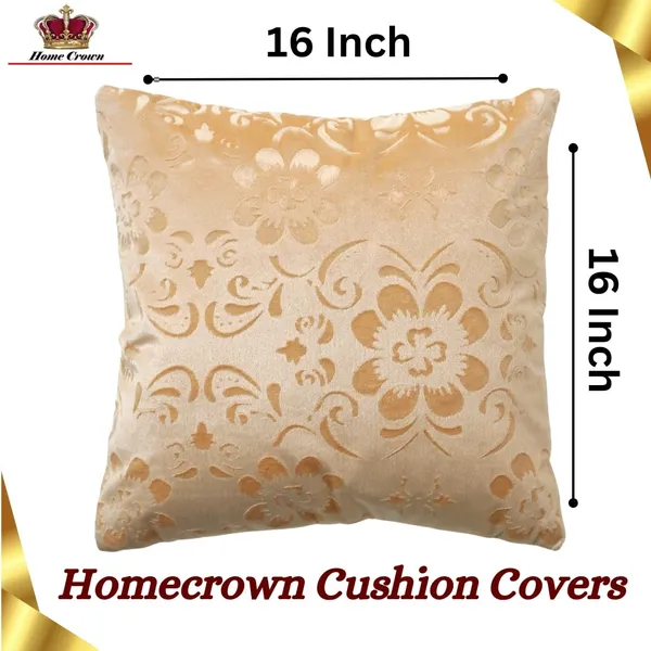 Set_Of_5_Beige_Velvet_Cushion_Covers_|_Floral_Covers_For_Sofa_&_Couch