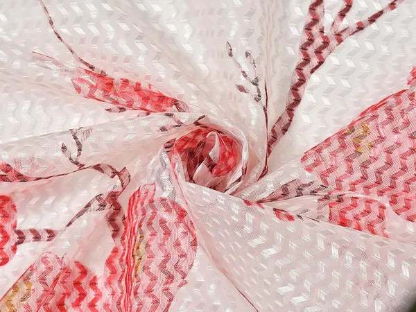 Set_Of_2_Maroon_Tissue_Net_Fabric_Floral_Curtains_Flower_Print_Curtains_For_Living_Room_Bedroom_Offices