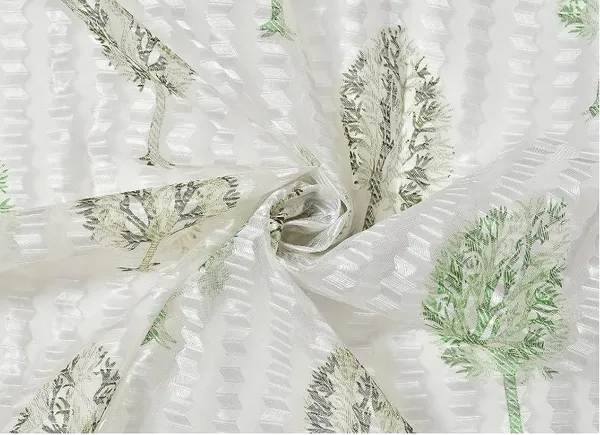 Set_Of_2_Green_Tissue_Net_Fabric_Floral_Curtains_Flower_Print_Curtains_For_Living_Room_Bedroom_Offices