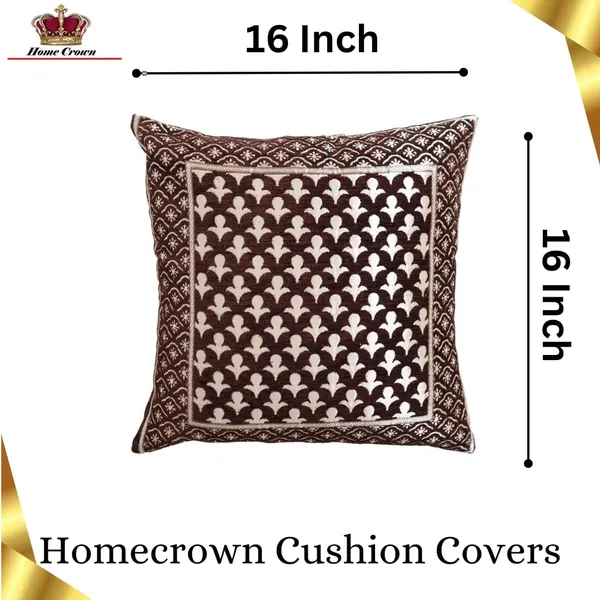 Set_Of_5_Brown_Velvet_Cushion_Covers_Ethnic_Floral_Jaal_Decorative_Pillow_Covers_For_Sofa_Couch_Bed_And_Living_Room