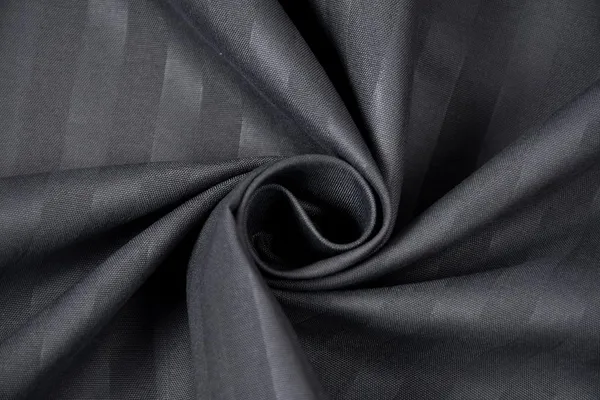Dark_Grey_Microfiber_Soft_Cotton_King_Size_Double_Bedsheet_Set_With_2_Pillow_Covers__Satin_Striped_Ideal_Hotels_And_Guest_Rooms