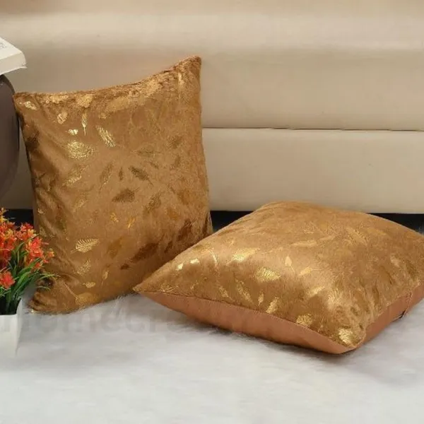 Set_Of_5_Golden__Velvet_Cushion_Covers_Feather_Print_Soft_Faux_Fur_Decorative_Throw_Pillow_Covers_For_Sofa_Couch_Bed_Living_Room